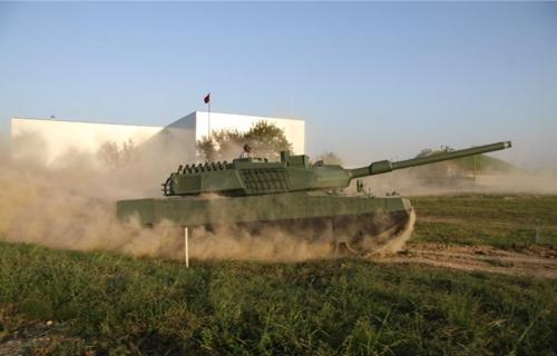 Milli Tank Altay Deneme Sürüşlerinde