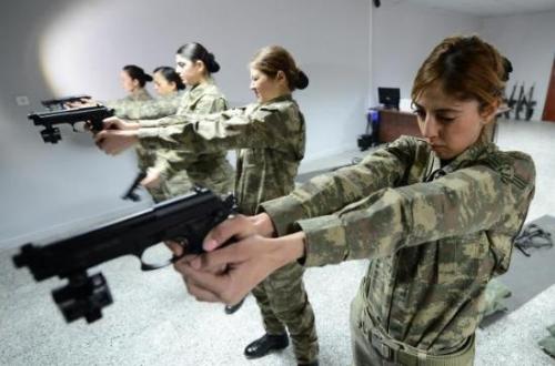 Jandarma Kadın Astsubayların Eğitimi