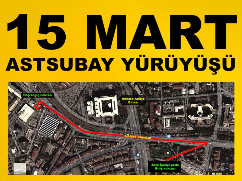 TEMAD 15 Mart 2014 Büyük Ankara Yürüyüşü