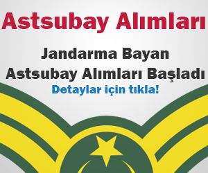 2016 Yılı Jandarma Bayan Sözleşmeli Astsubay Alımı