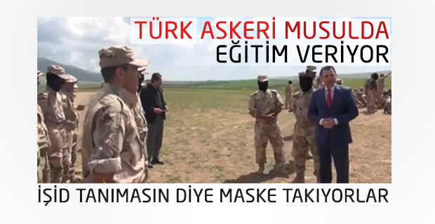 Türk Askerleri Musul’da Irak Askerlerine Eğitim Veriyor!